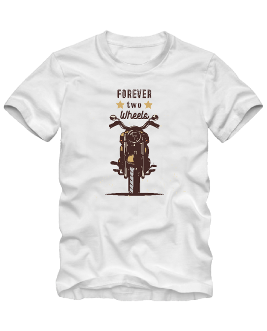 Marškinėliai Forever two wheels